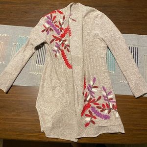 Women’s Long Open Front Cardigan